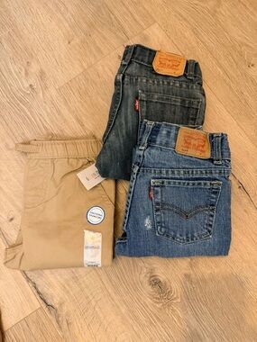Levi's Boy’s Jeans and Granimals Khaki’s size 4.